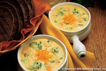 Colby-Swiss Cheese Soup