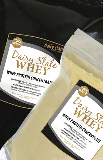 whey product in bags